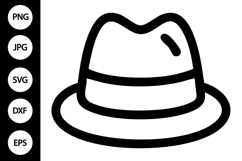 Hat SVG Product Image 1