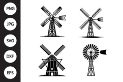 Windmill SVG, Windmill Clipart Product Image 1