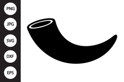 Drinking Horn SVG Product Image 1