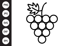 Grapes SVG Product Image 1