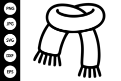 Scarf SVG Product Image 1