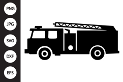 Fire Truck SVG Product Image 1
