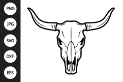Cow Skull SVG Product Image 1