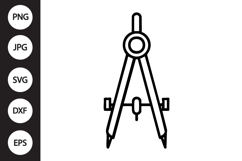 School Compass SVG Product Image 1