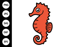 Seahorse SVG Product Image 1