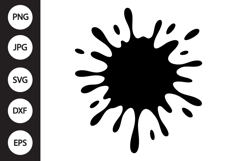 Paint Splash SVG Product Image 1