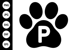 Paw Alphabet SVG Product Image 1