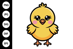 Chick Clipart SVG, Chick SVG Product Image 1