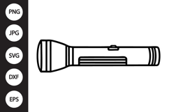 Flashlight SVG Product Image 1