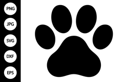 Paw Print SVG Product Image 1