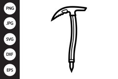 Ice Axe SVG Product Image 1