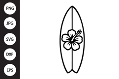 Surfboard SVG Product Image 1