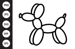 Balloon Dog SVG Product Image 1