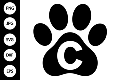 Paw Alphabet SVG Product Image 1