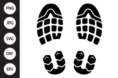 Shoe Prints SVG Product Image 1