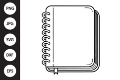 Notebook SVG Product Image 1
