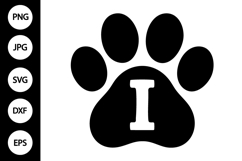 Paw Alphabet SVG Product Image 1