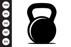 Kettlebell SVG Product Image 1