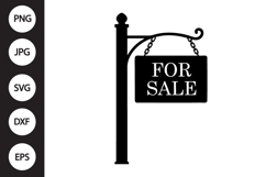 For Sale Sign SVG Product Image 1