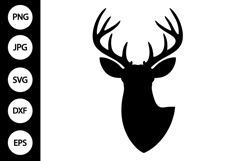 Deer Head SVG Product Image 1