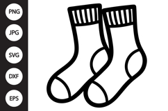 Socks SVG Product Image 1