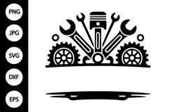 Repair Tools Monogram SVG Product Image 1