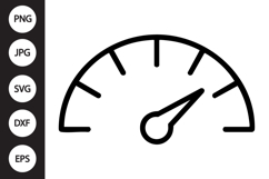 Speedometer SVG Product Image 1
