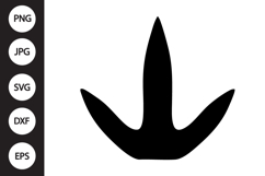 Chicken Footprint SVG Product Image 1