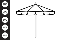 Umbrella SVG Product Image 1