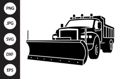 Snow Plow Truck SVG Product Image 1