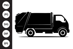 Garbage Truck SVG Product Image 1