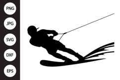 Water Skiing SVG Product Image 1