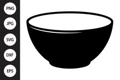 Mixing Bowl SVG Product Image 1