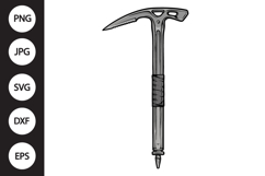Ice Axe SVG Product Image 1