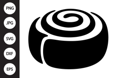 Cinnamon Roll SVG Product Image 1