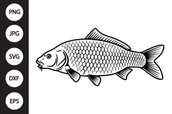 Carp Fish SVG Product Image 1