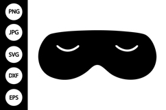 Sleeping Mask SVG Product Image 1