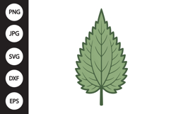 Nettle Leaf SVG Product Image 1