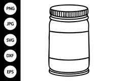 Outline Condiment SVG, Coloring Page Product Image 1