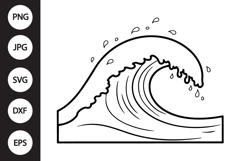 Ocean Wave SVG Product Image 1