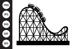 Roller Coaster SVG Product Image 1