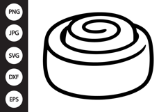 Cinnamon Roll SVG Product Image 1