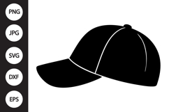 Baseball Cap SVG Product Image 1