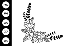 Floral Border SVG Product Image 1