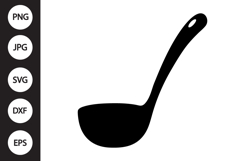 Ladle SVG Product Image 1