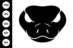 Snake Head SVG Product Image 1