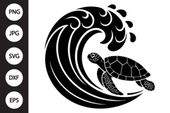 Sea Turtle SVG Product Image 1