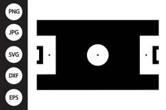 Soccer Field SVG Product Image 1