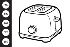Toaster SVG Product Image 1