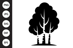 Birch Tree SVG Product Image 1